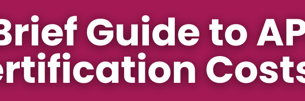 APM Certification Cost